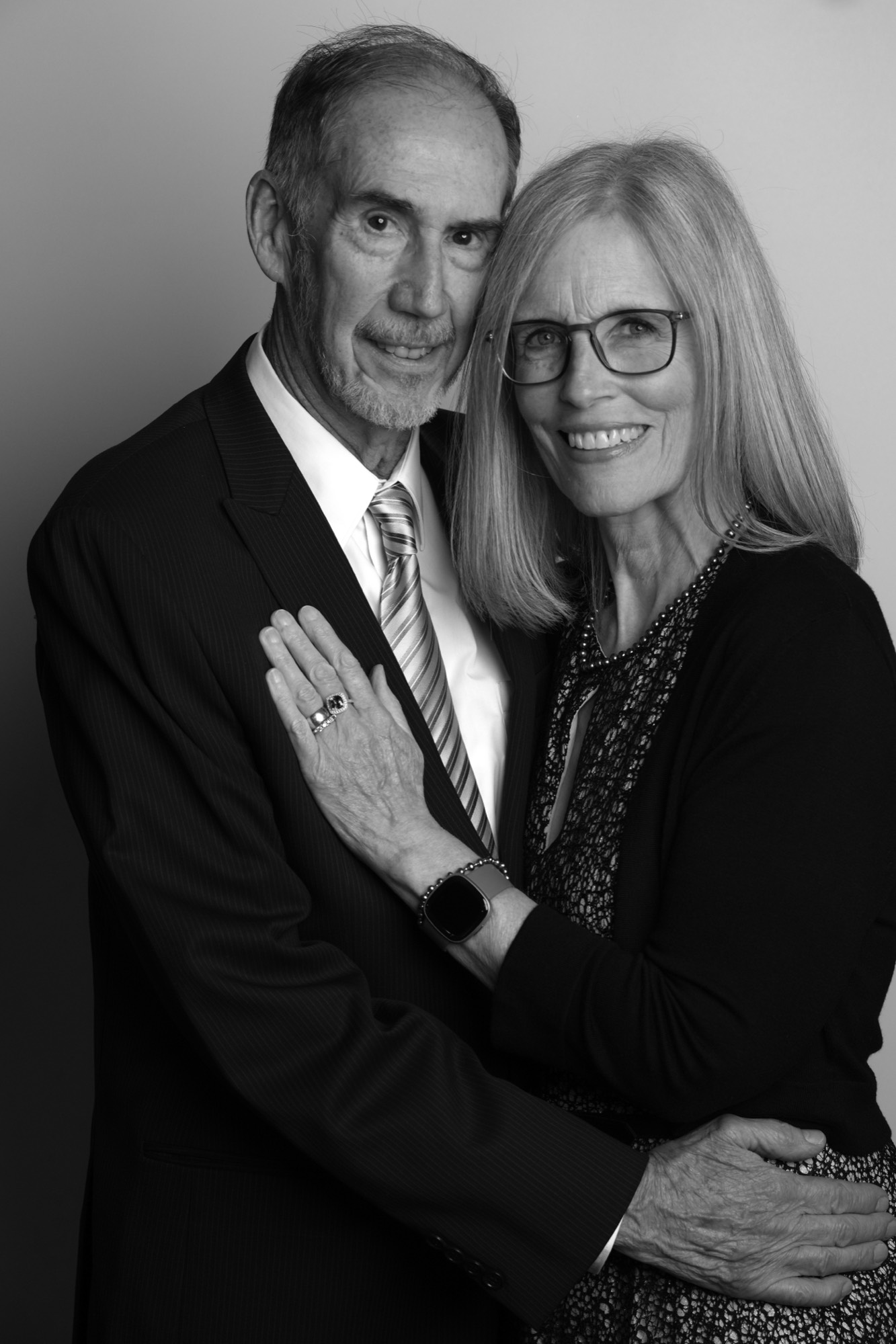 Wedding portrait moment